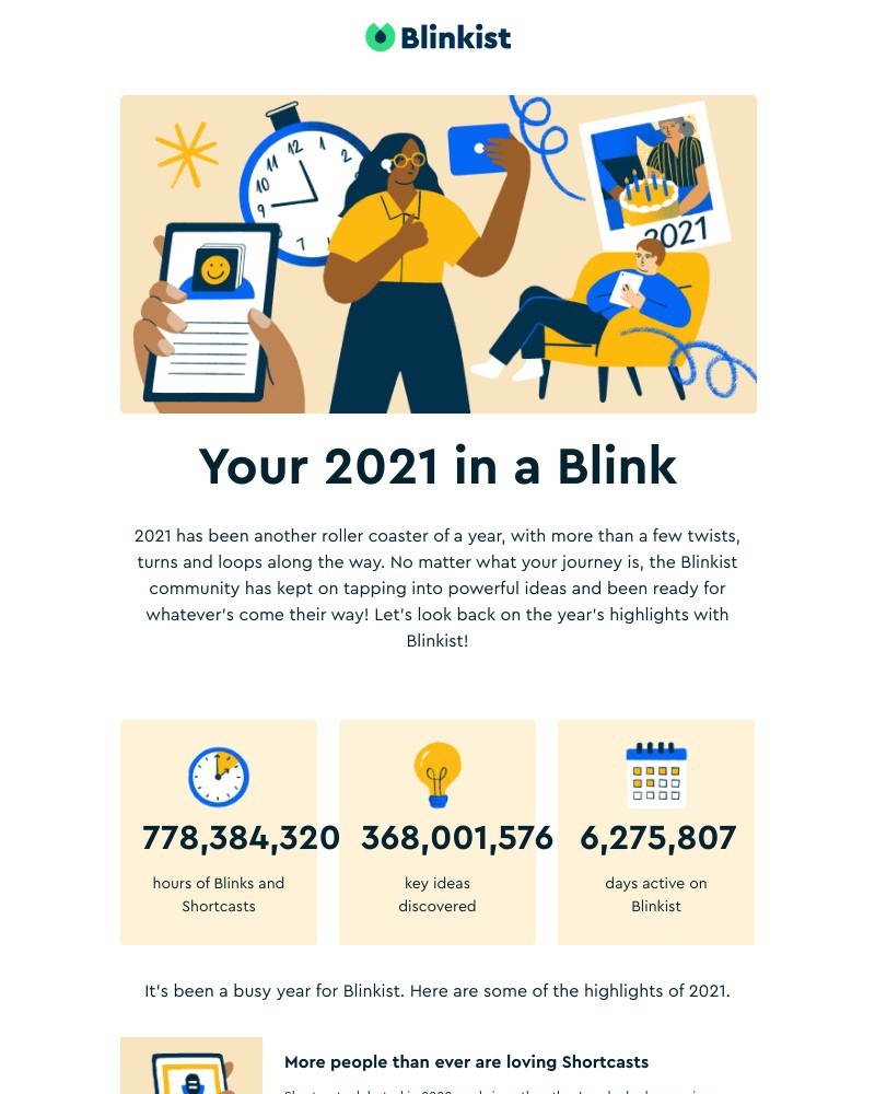 Blinkist - 2021 in a Blink!