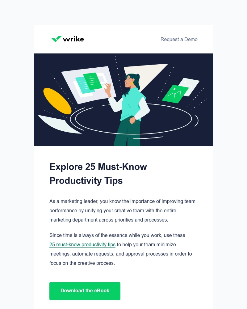 Wrike - 25 Must-Know Productivity Tips