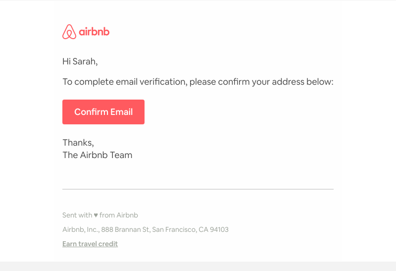 Airbnb - Please confirm your e-mail address - Airbnb