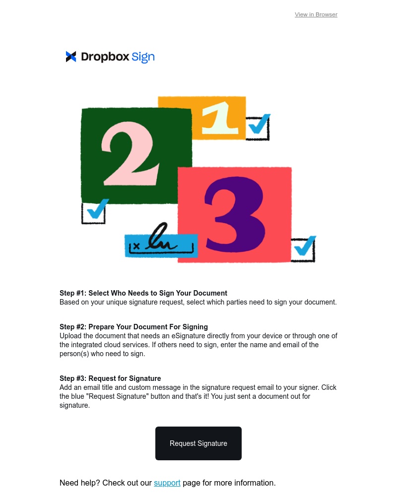 HelloSign - 3 Steps to Your First eSignature