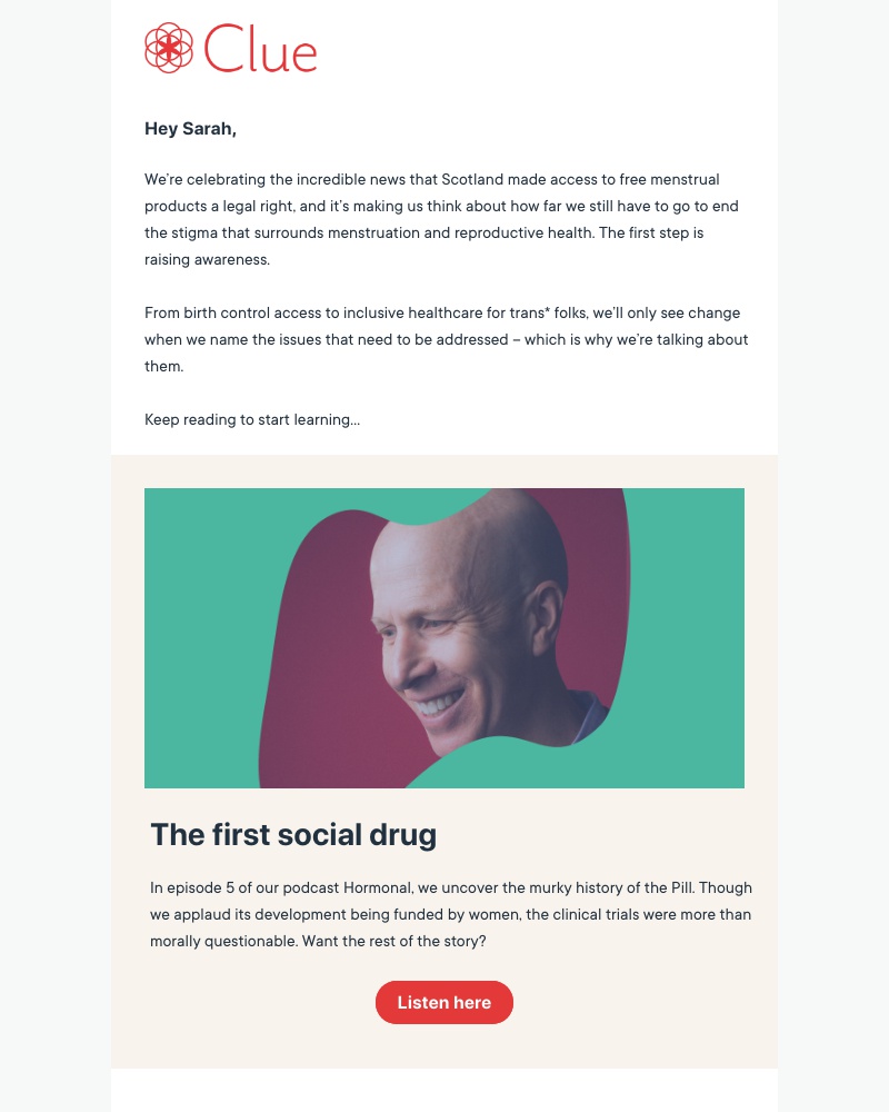 Clue - 60 years ago, the birth control pill was an impossible dream.