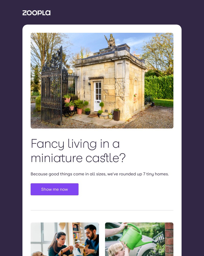 Zoopla - 7 tiny houses for sale