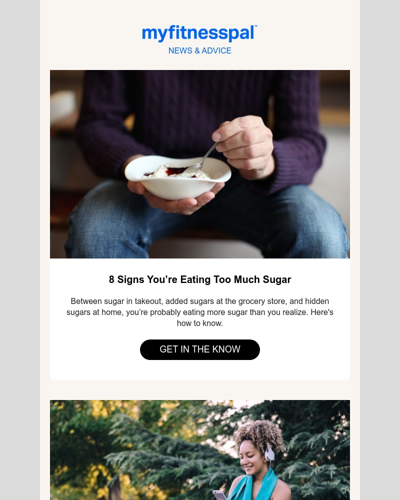 MyFitnessPal - 8 Signs You’re Eating Too Much Sugar