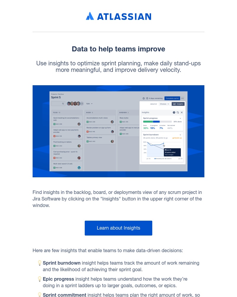 Jira - (9/10) 💡 Data – where you need it, when you need it