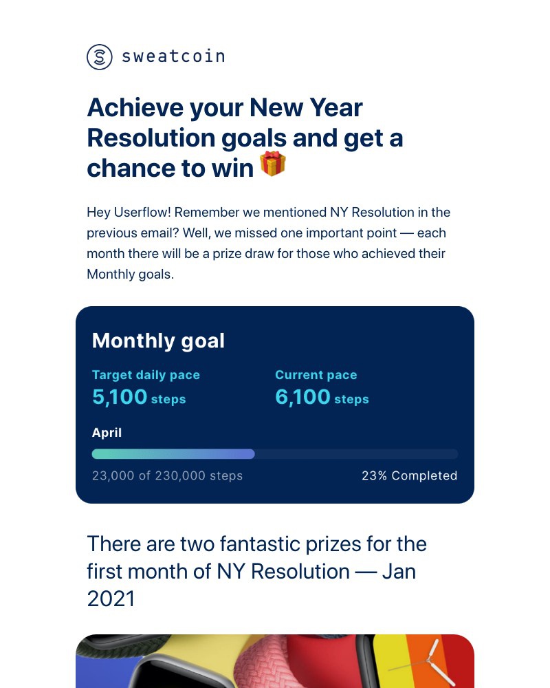 Sweatcoin - A GOOD reason for a NY Resolution π