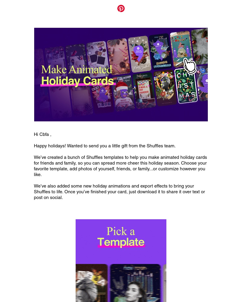 Shuffles - A holiday gift for you ☃️