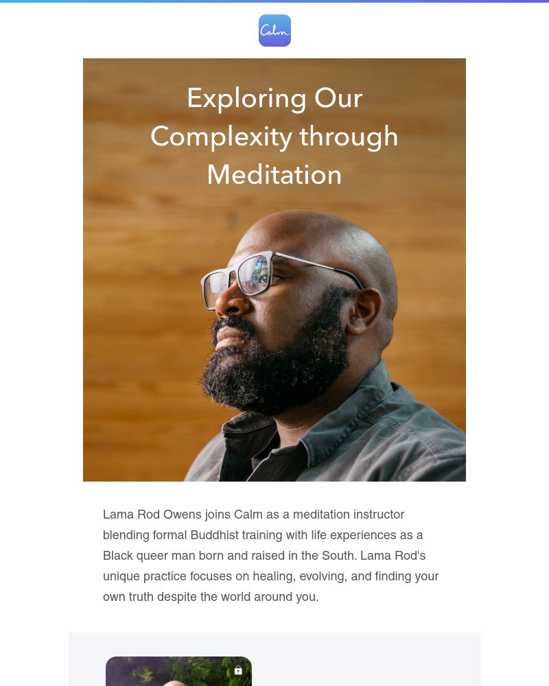 Calm - A new addition to Calm