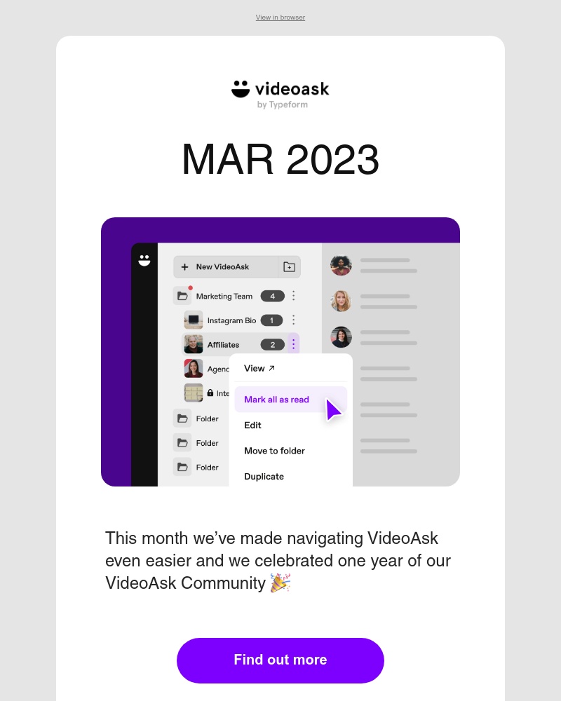 VideoAsk - 🆕 A new share panel, collapsible sidebar, and more