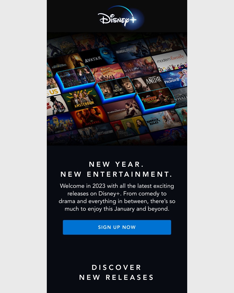 Disney+ - A new year of entertainment begins