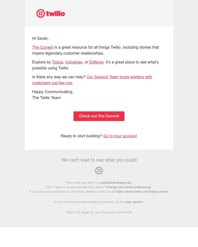 Twilio - A one-stop-shop for resources