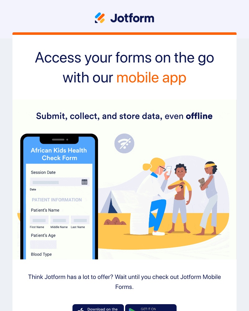 Jotform - Access your forms on the go with our mobile app