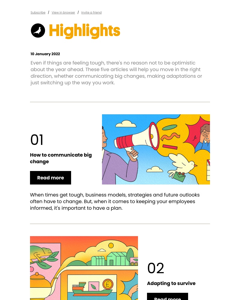 Mailchimp - Adapt and survive
