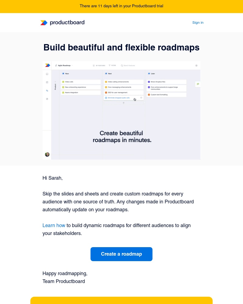 Productboard - Align your stakeholders with roadmaps