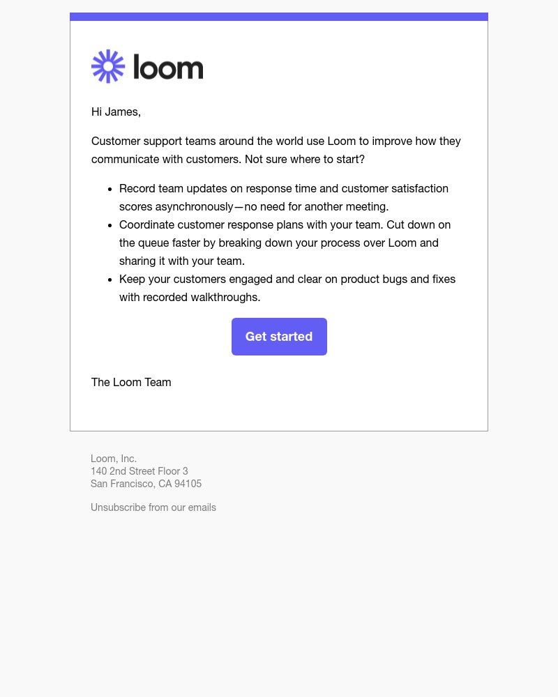 Loom - Align your support team with Loom and better serve your customers