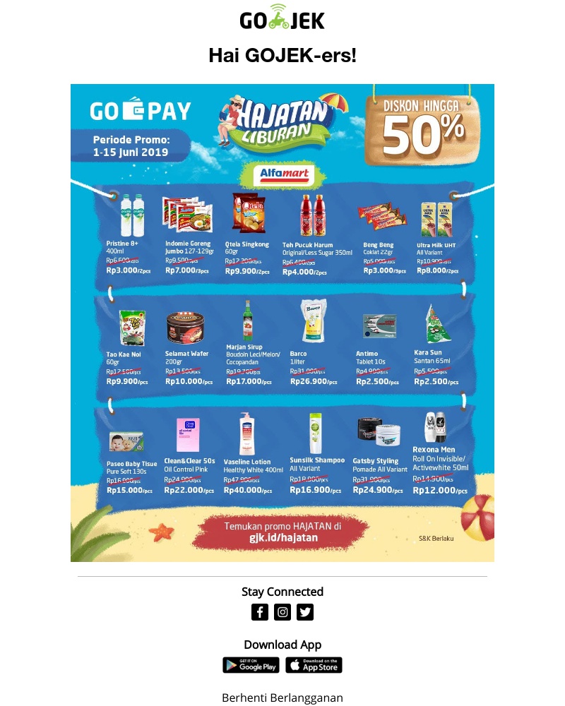 Go-Jek - Anti boros di promo HAJATAN!