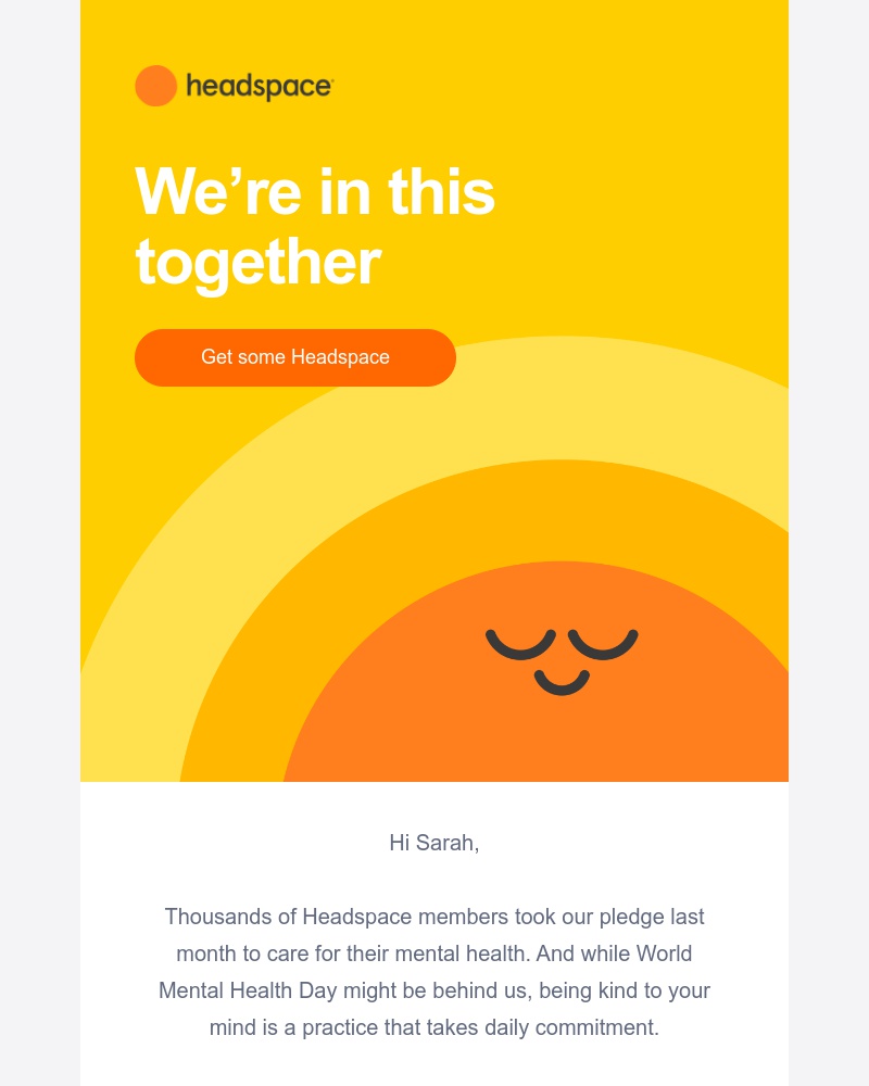 Headspace - Are you being kind to your mind? π§‘