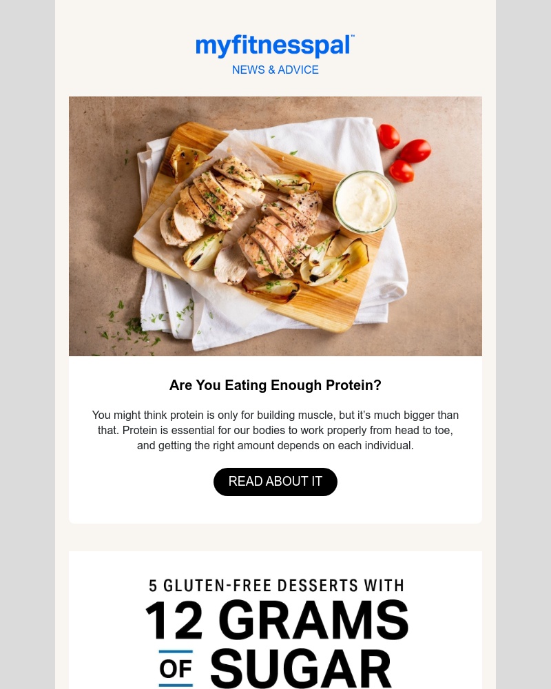 MyFitnessPal - Are You Eating Enough Protein?