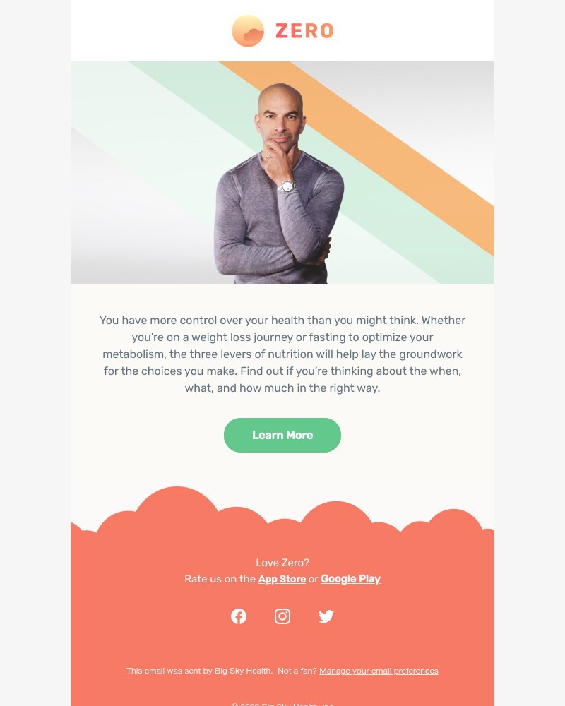 Zero - Are you pulling the right nutritional levers?