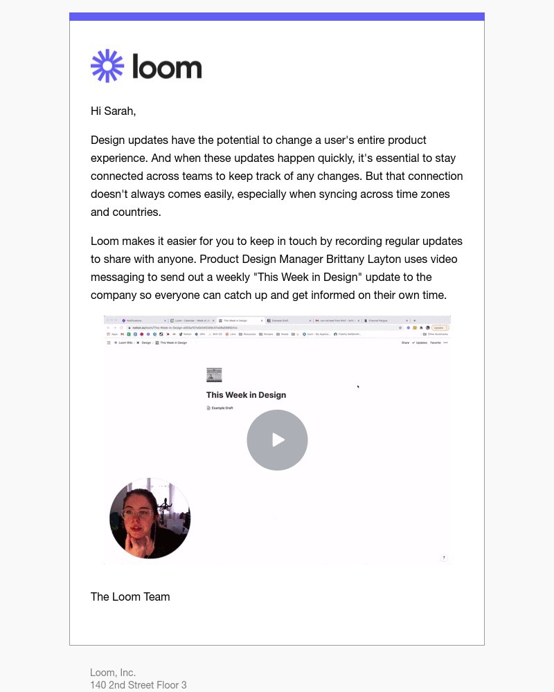 Loom - Attend fewer meetings, align everyone on your designs with one Loom