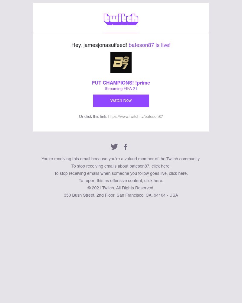 Twitch - bateson87 is live: RISE AND SHINE! FUT CHAMPIONS! !prime