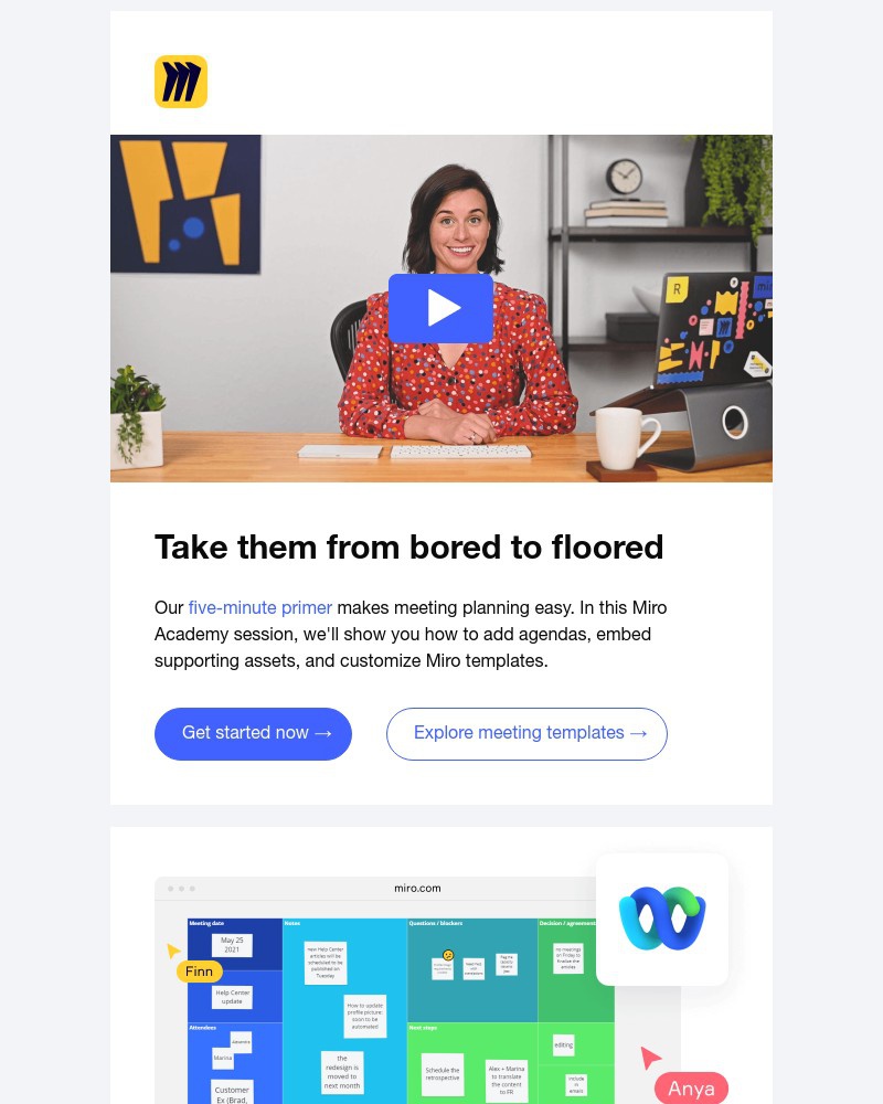 Miro - Be meeting-ready in five minutes with Miro