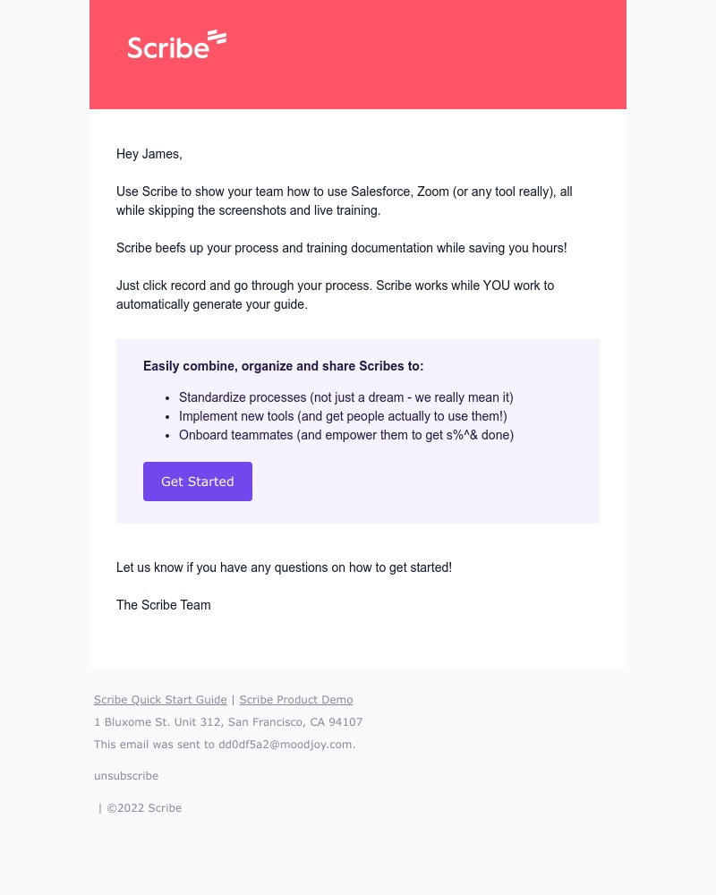 Scribe - Be more productive at work π
