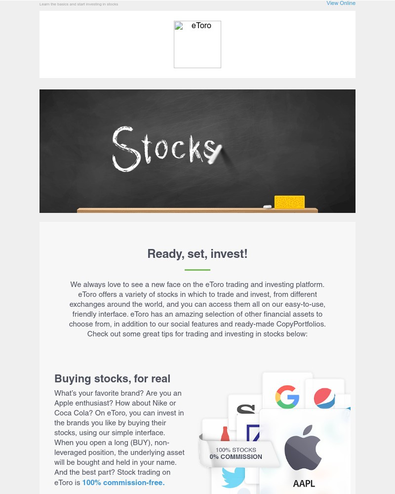 eToro - Before you start your financial adventure, read this