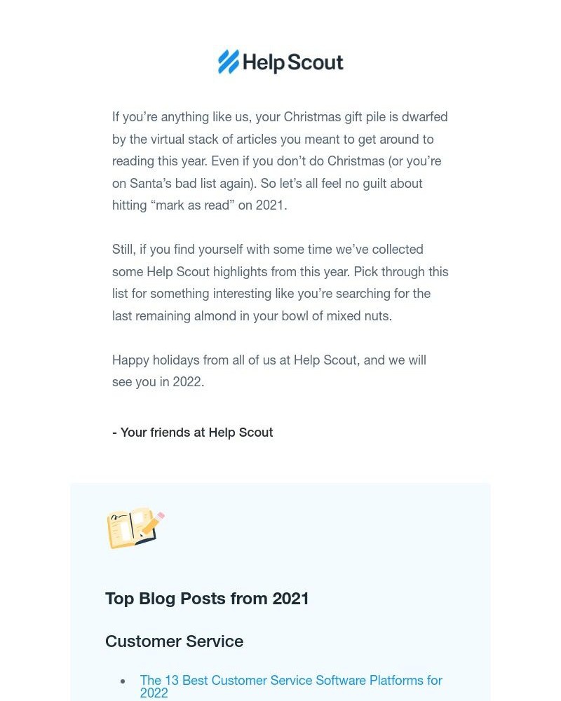 Help Scout - Best of Help Scout 2021