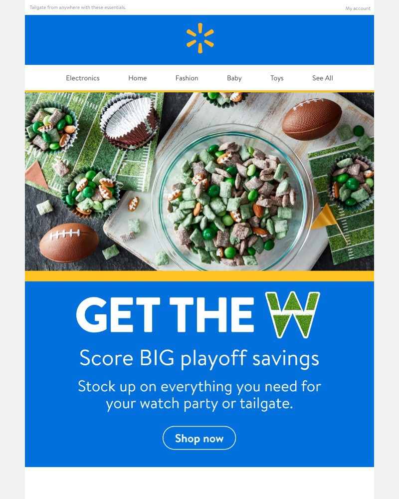 Walmart - Big game, great prices π