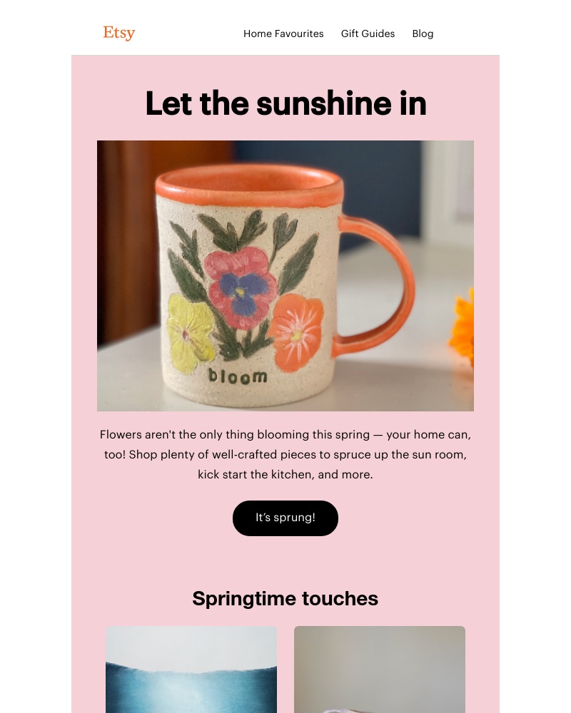 Etsy - Bring in Spring 🌸