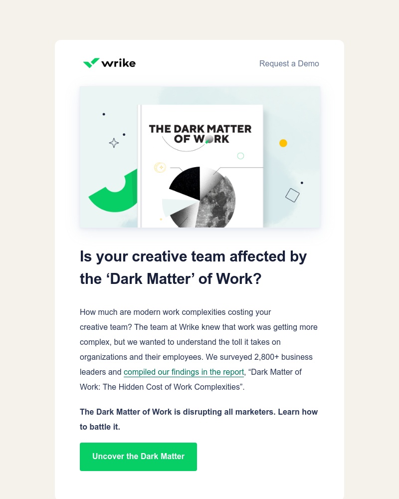 Wrike - Bring your creative team out of the dark