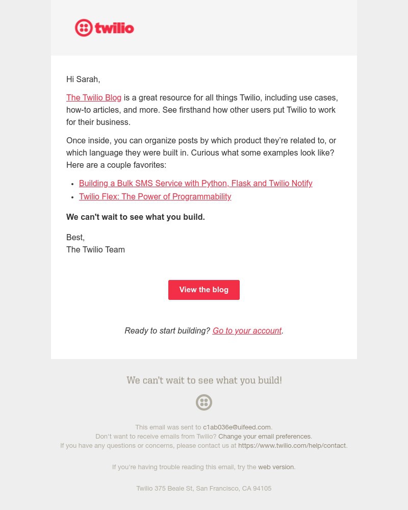 Twilio - Building a Bulk SMS Service, Twilio Flex and more inside