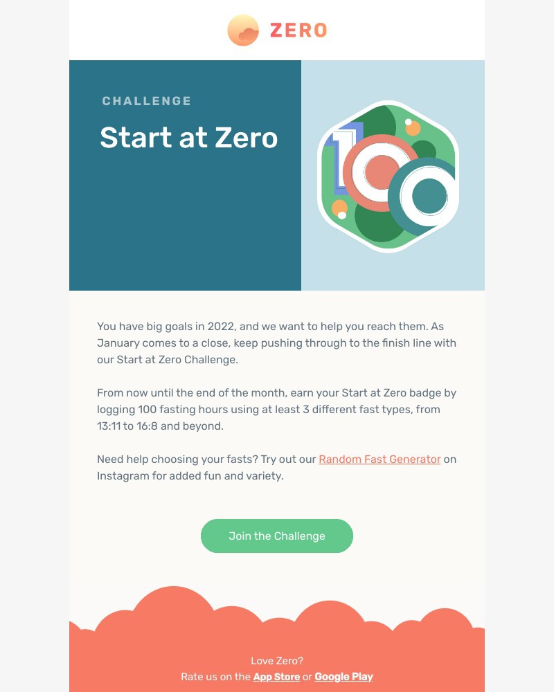 Zero - Challenge yourself to Start at Zero