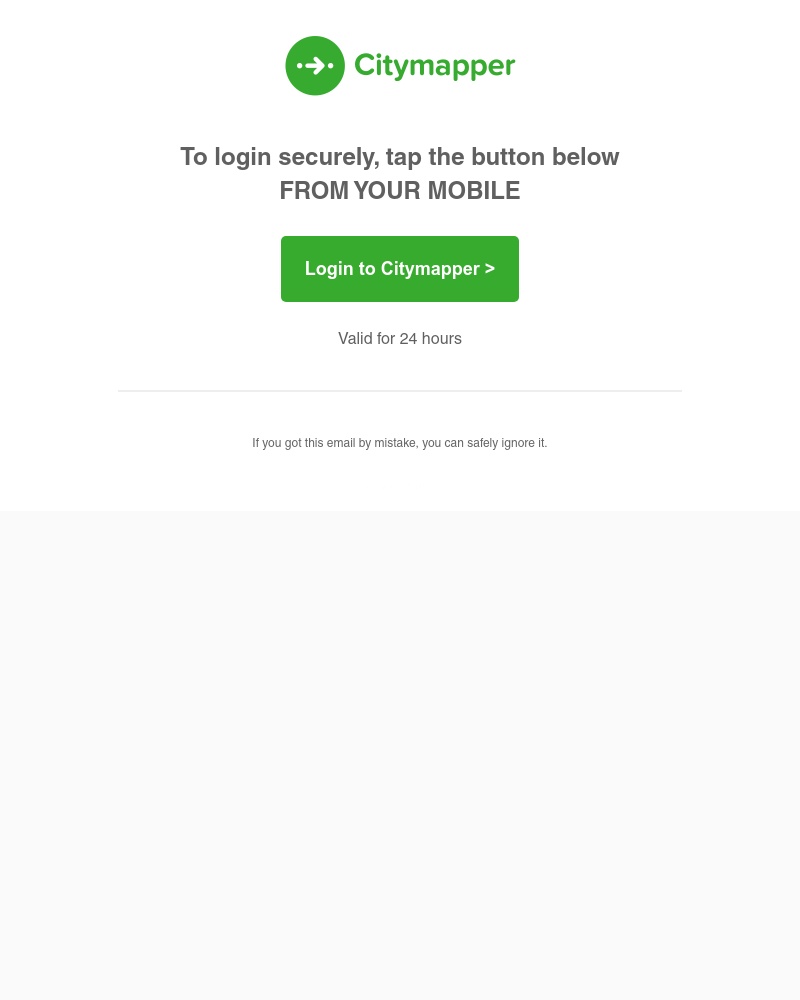Citymapper - Citymapper Login