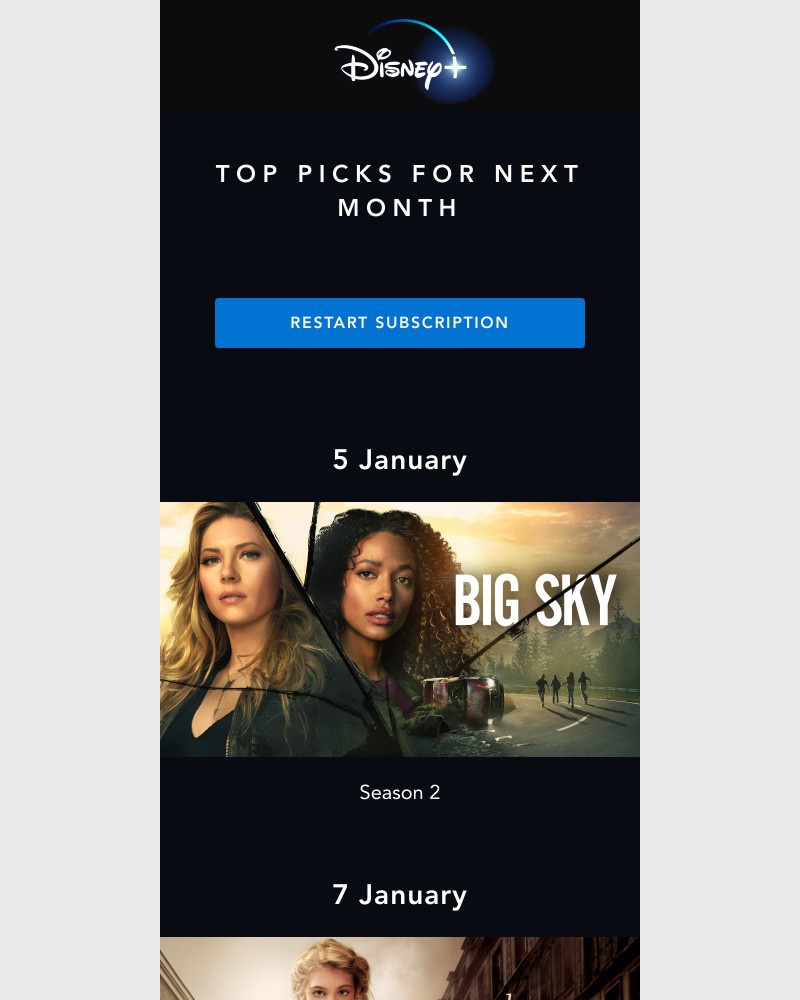 Disney+ - Coming soon to Disney+