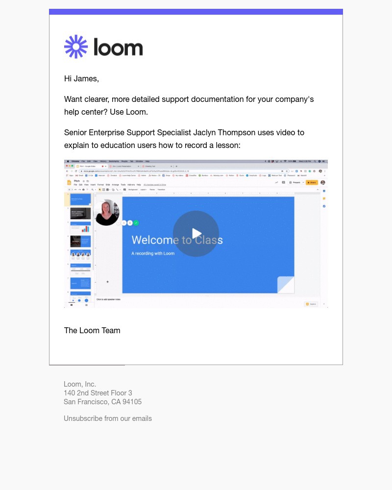 Loom - Create more in-depth support documentation using Loom