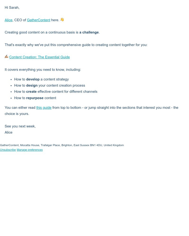 GatherContent - Creating content: Everything you need to know