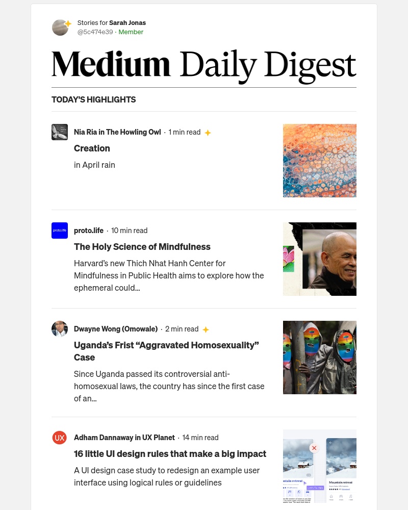 Medium - Creation | Nia Ria in The Howling Owl