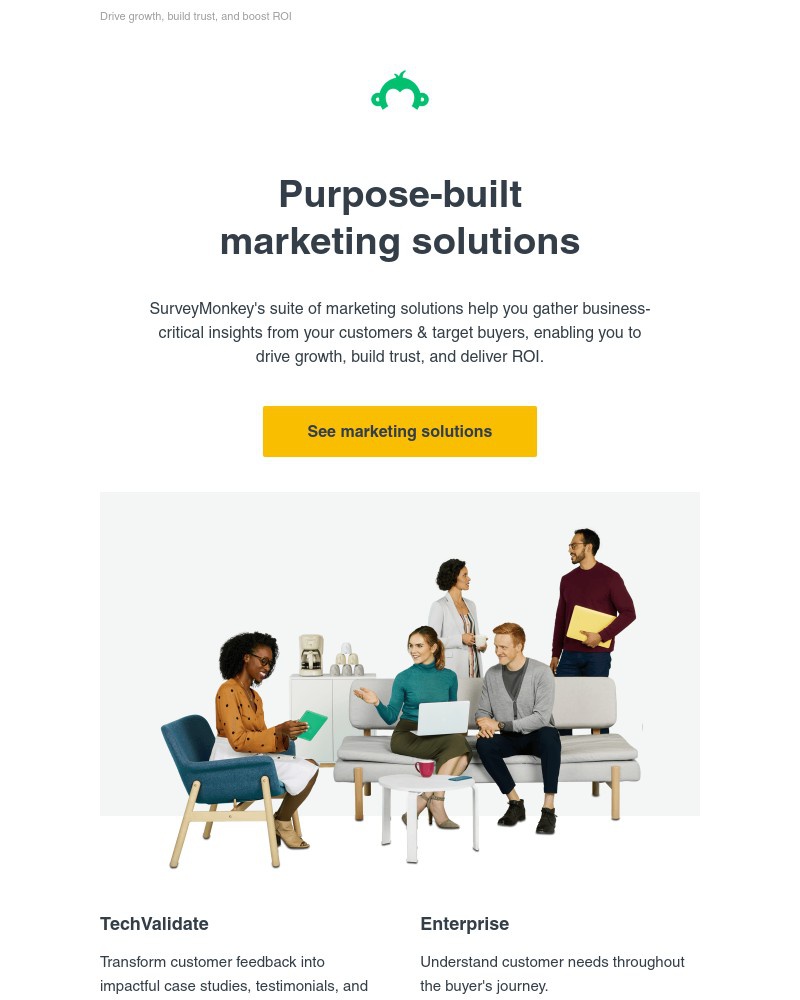 SurveyMonkey - Curious how marketers can drive growth & boost ROI?