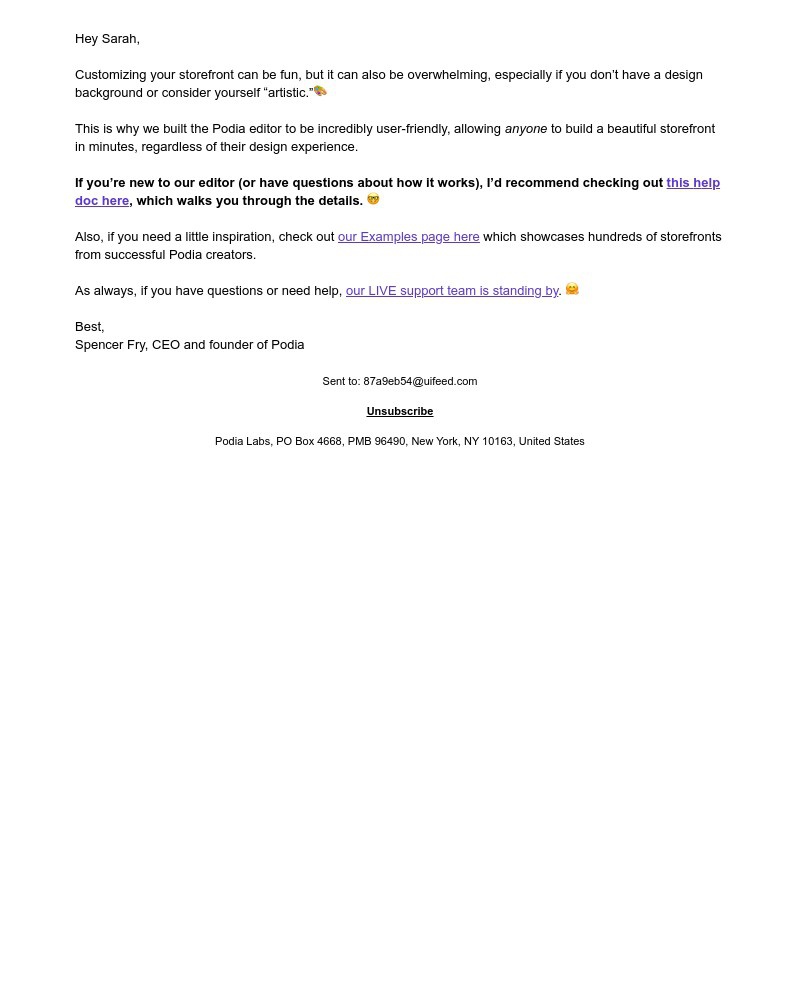 Podia - Customize your store 🎨