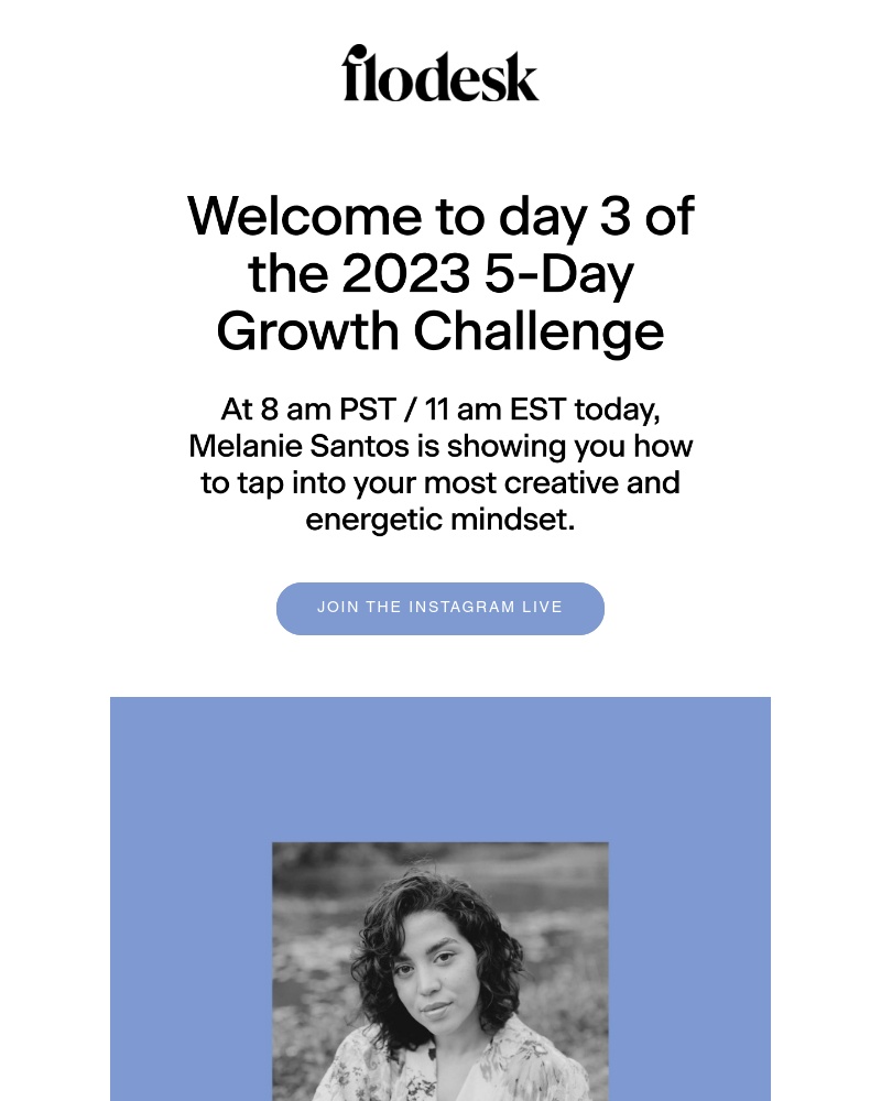 Flodesk - Day 3: Untap hidden creativity to achieve even your biggest goals