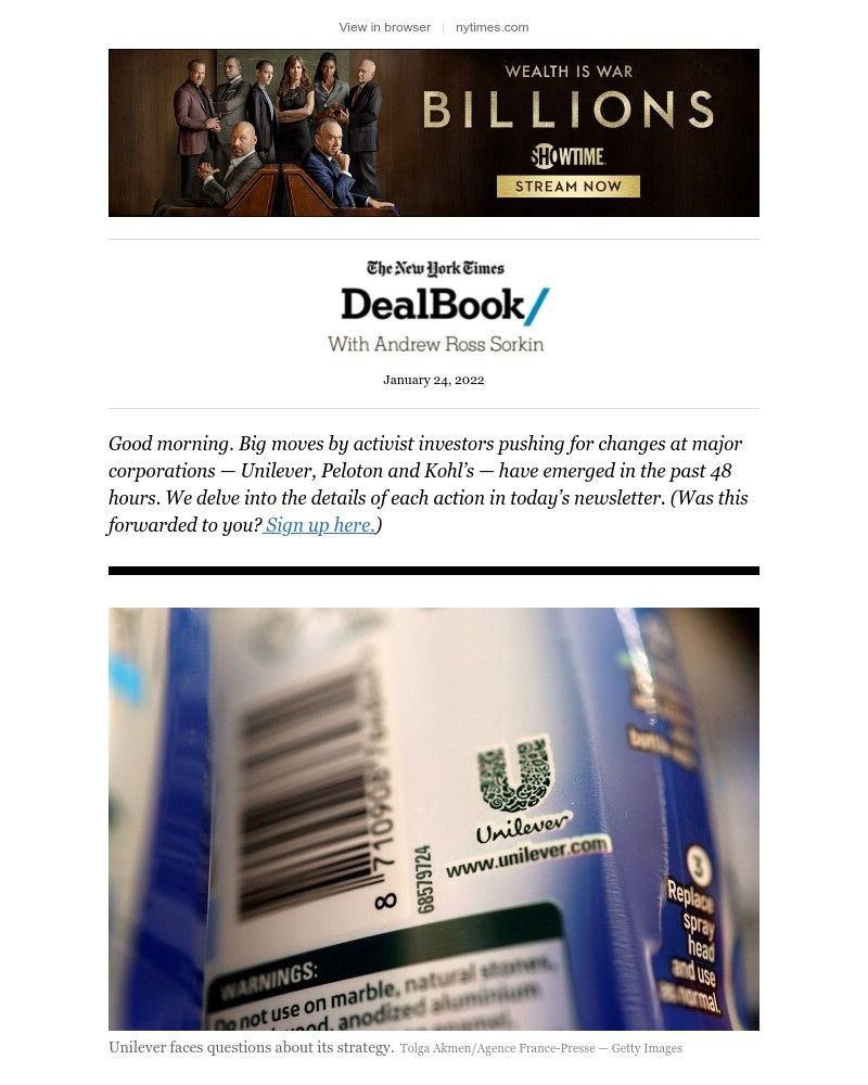 The New York Times - DealBook: Activists assemble