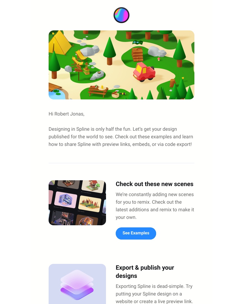 Spline - 🖥️ Designing in Spline is only half the fun!