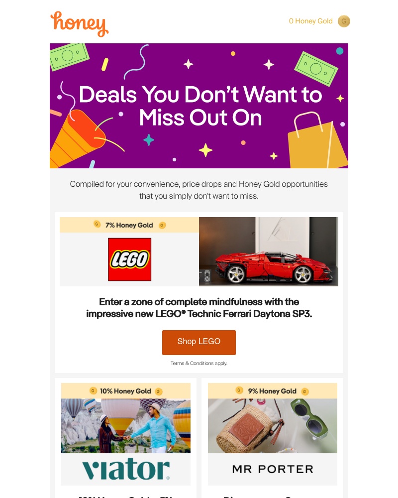 Honey - Did Someone Say Deals?