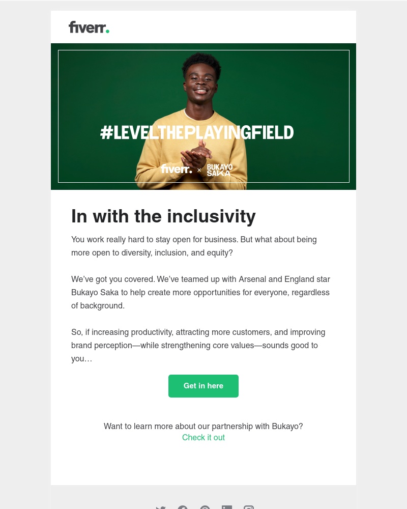 Fiverr - Diversity, anyone?