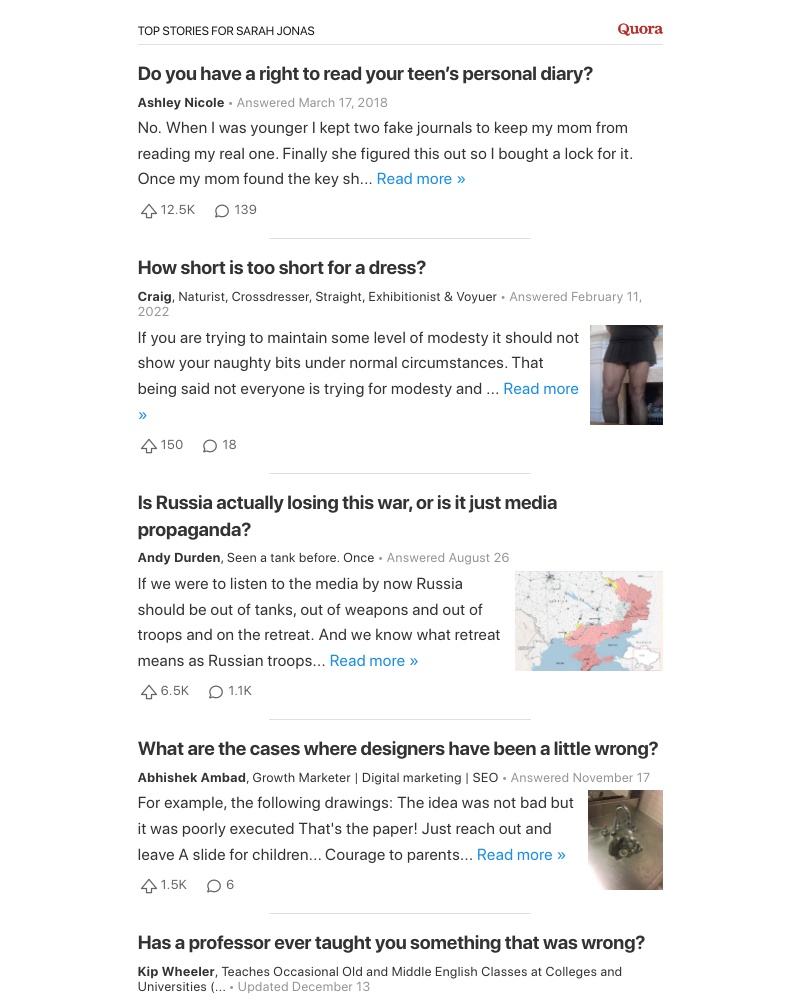 Quora - Do you have a right to read your teen’s personal diary?