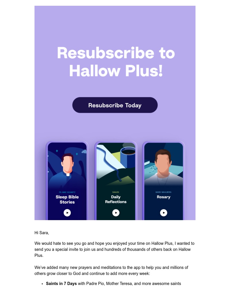 Hallow - Don't Miss out on 6,000+ Prayers!