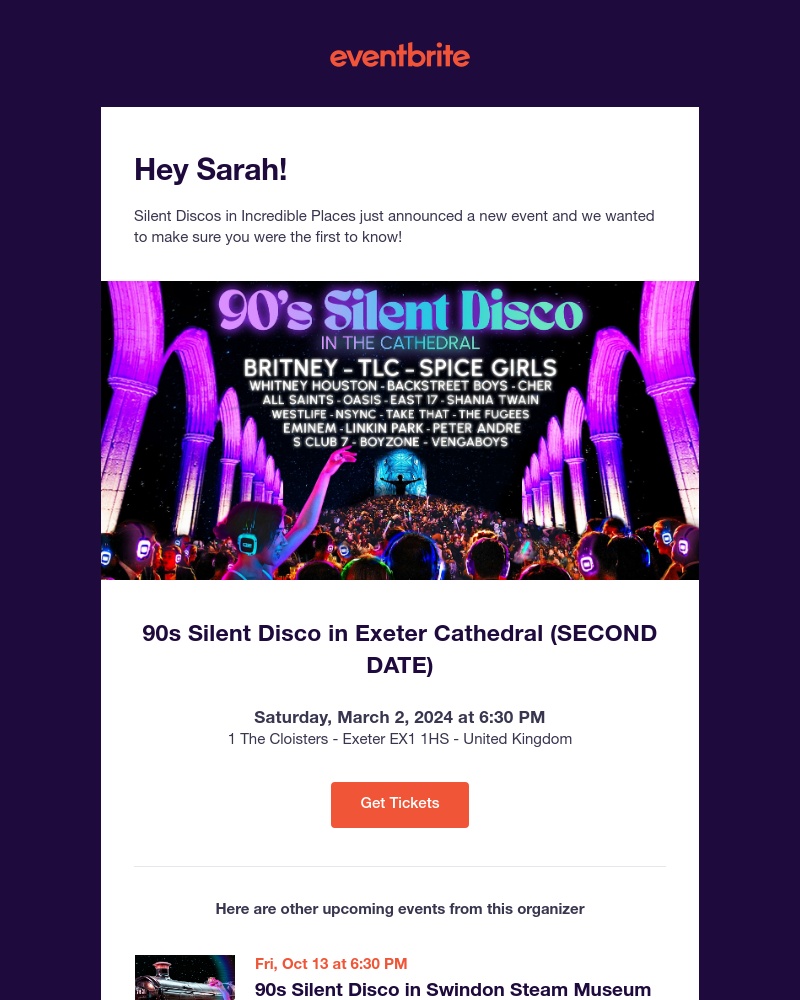 Eventbrite - Don't miss this new event by Silent Discos in Incredible Places on Mar 2!