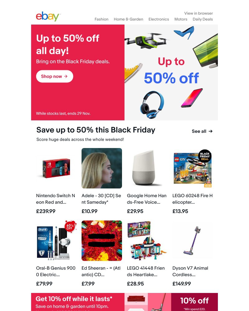 eBay - 🤑 Don’t stop saving this Black Friday!