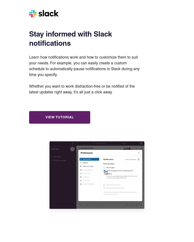 Slack - Easy ways to make Slack notifications work for you